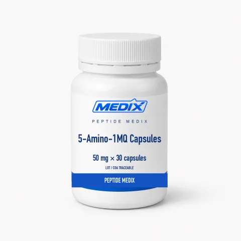 5-Amino-1MQ Kapseln Forschungssubstanz 50 mg – Peptide Medix EU