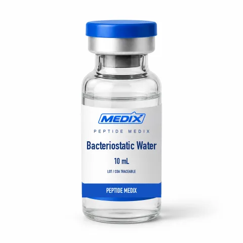 Bakteriostatisches Wasser Laborbedarf 10 mL – Peptide Medix EU