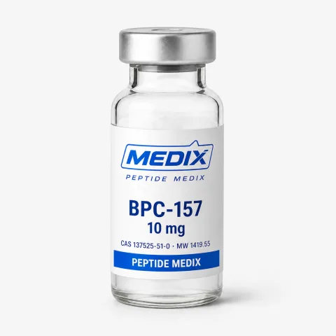 BPC-157 Forschungspeptid 2 mg Vial, lyophilisiert – Peptide Medix EU