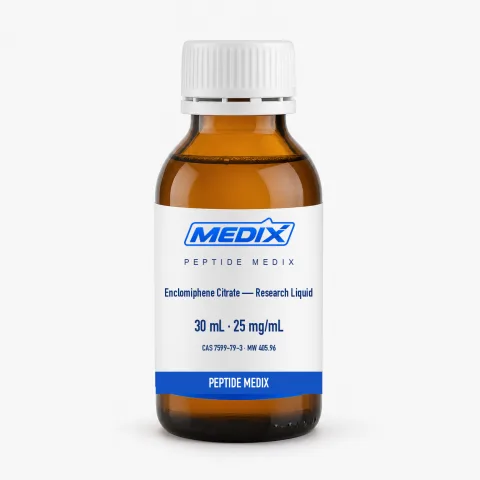 Enclomiphene Citrate — Forschungsflüssigkeit Forschungssubstanz 30 mL Kapseln – Peptide Medix EU