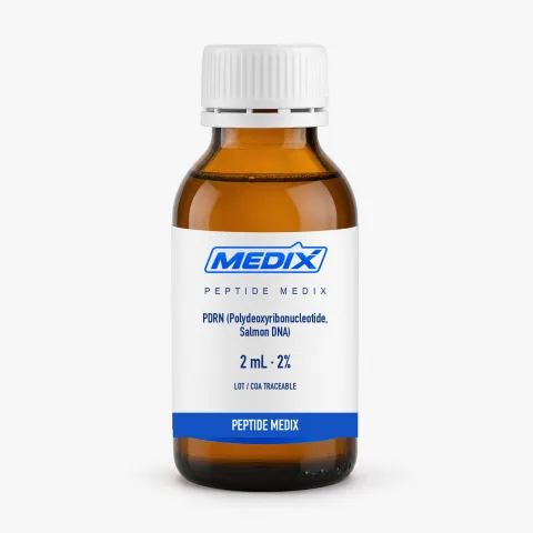 PDRN (Polydesoxyribonukleotid, Lachs-DNA) Forschungssubstanz 2 mL topische Formulierung – Peptide Medix EU