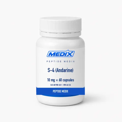 S-4 (Andarine) Forschungssubstanz 10 mg Kapseln – Peptide Medix EU