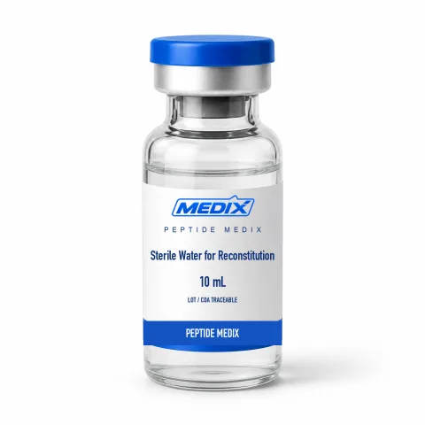 Steriles Wasser zur Rekonstitution Laborbedarf 10 mL – Peptide Medix EU