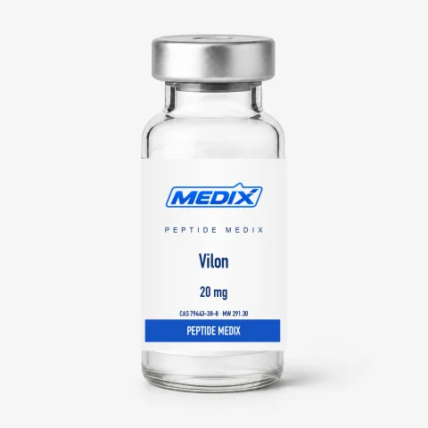 Vilon Forschungspeptid 20 mg Vial, lyophilisiert – Peptide Medix EU